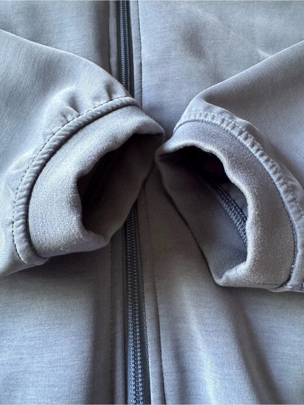 Lululemon Softstreme Full Zip Hoodie Jacket Oasis Blue - Size 10